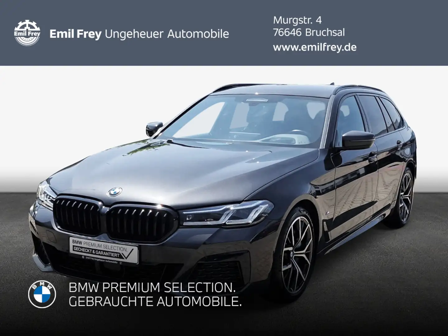 BMW 530 d xDrive Touring Aut. Szary - 1