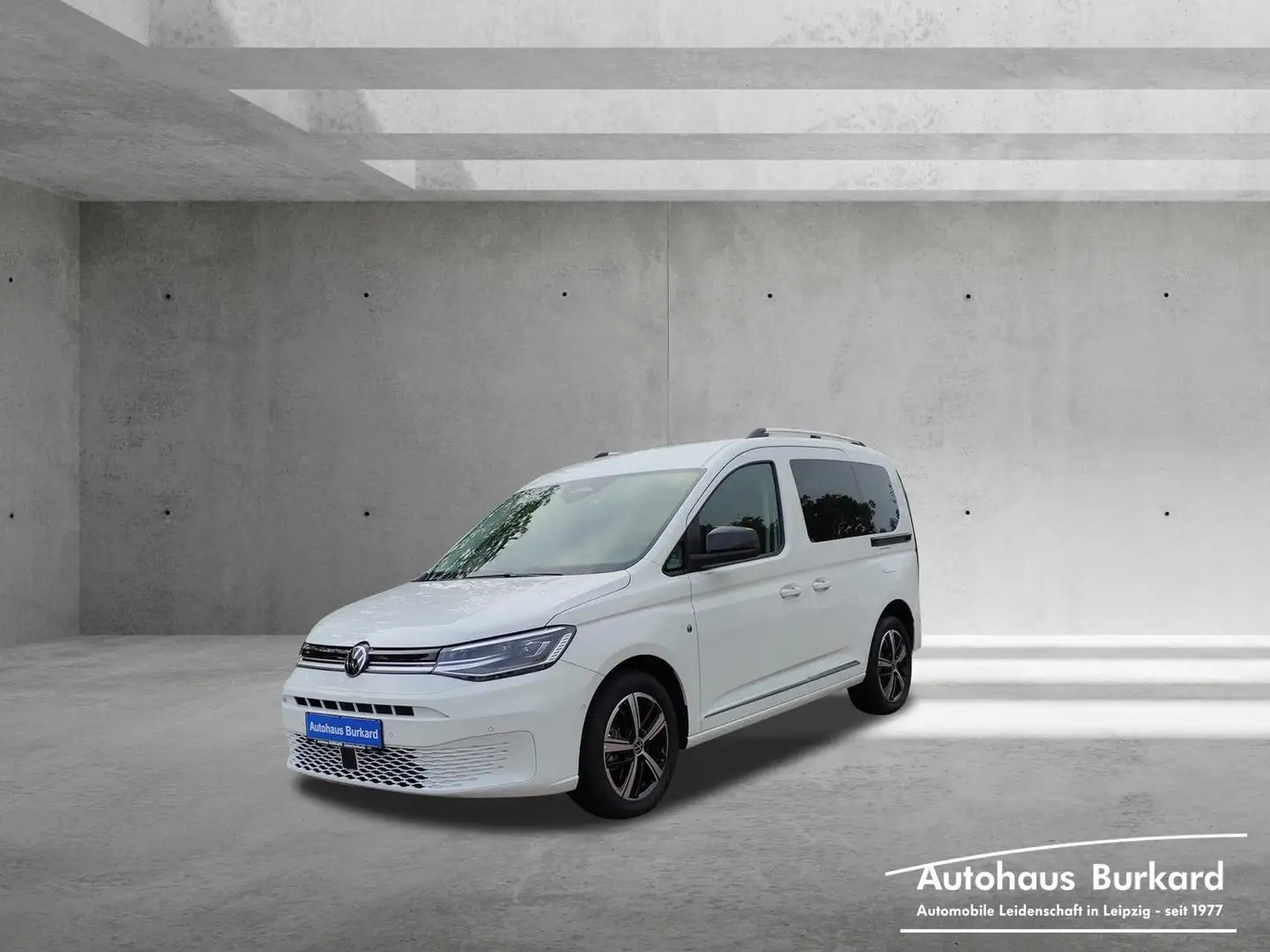 Volkswagen Caddy Style 2.0 TDI+122Ps+DSG+AHZV+Navi+LED+RFK+ Weiß - 1