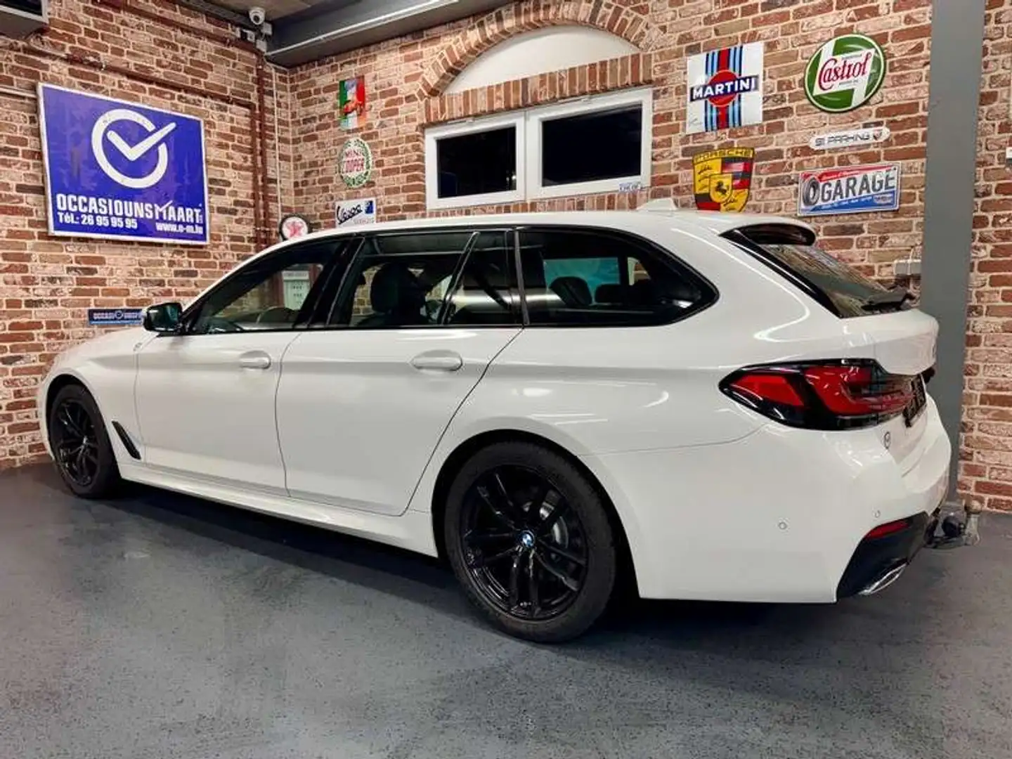 BMW 520 520dA Touring 2.0 190cv Auto xDrive M-SPORT Blanc - 2