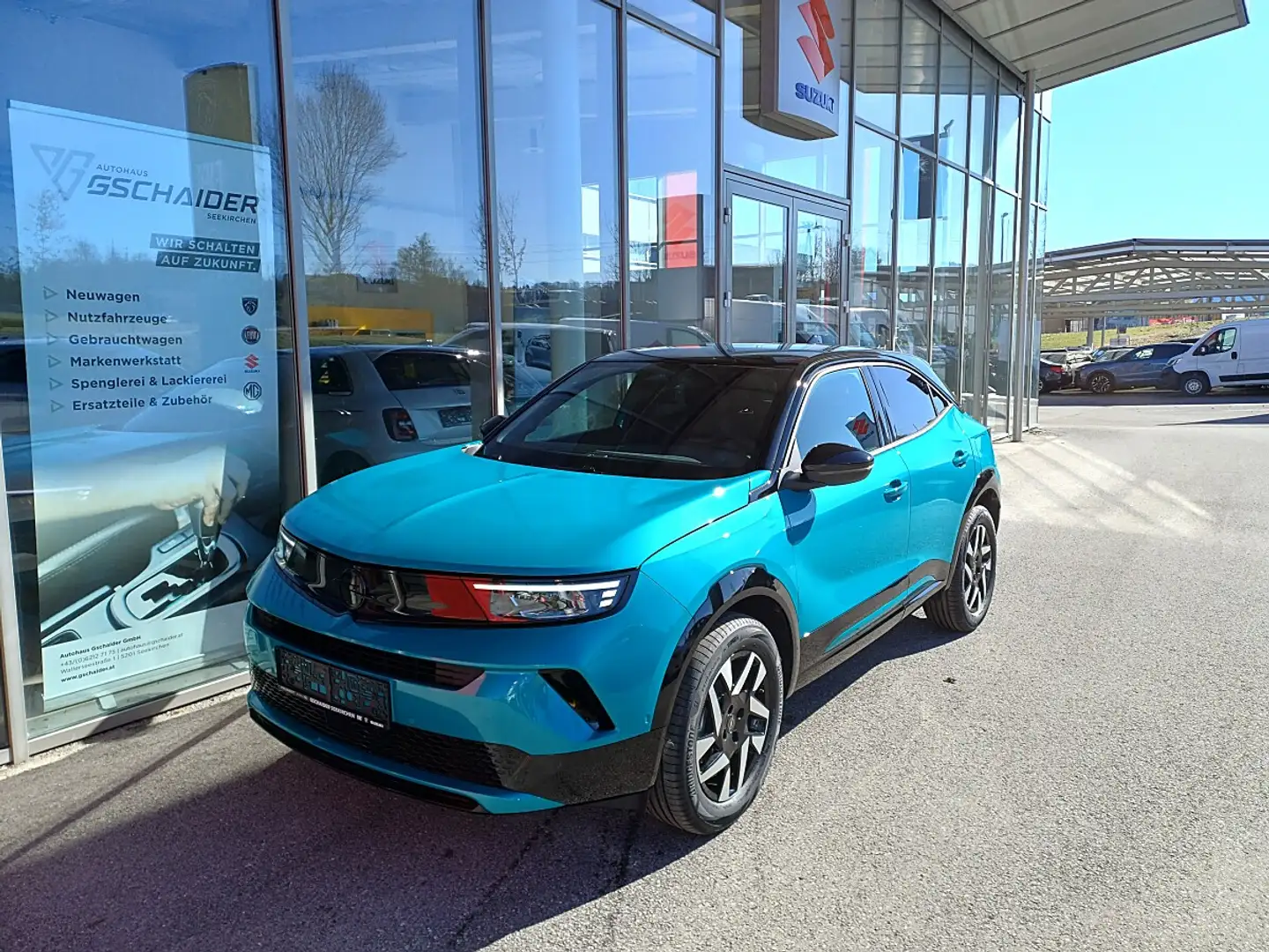 Opel Mokka 1,2 Direct Injection Turbo GS Grün - 1