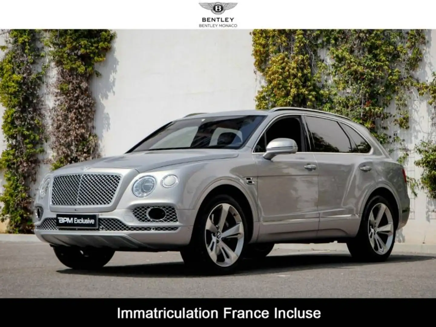 Bentley Bentayga W12 6.0 608ch Argent - 1