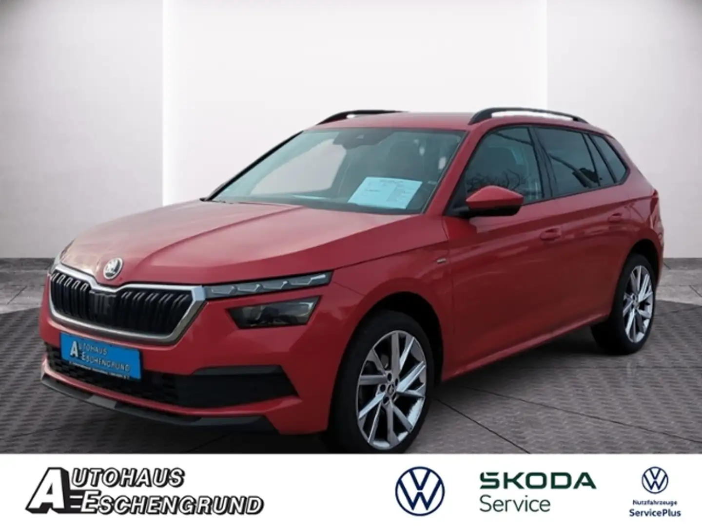 Skoda Kamiq 1.0 TSI CLEVER AHK VOLL-LED KAMERA Rouge - 1