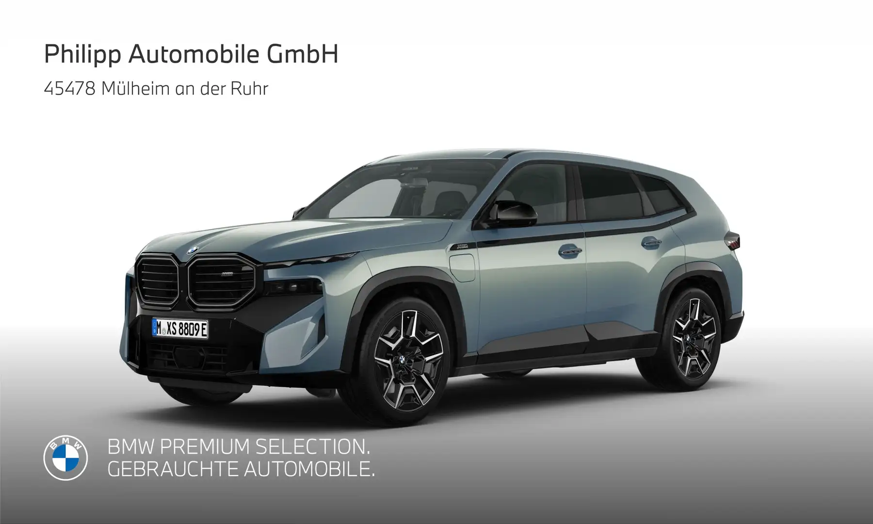 BMW XM 50e AHK Sitzklima Autobahnas h&k Massage 360° Grün - 1