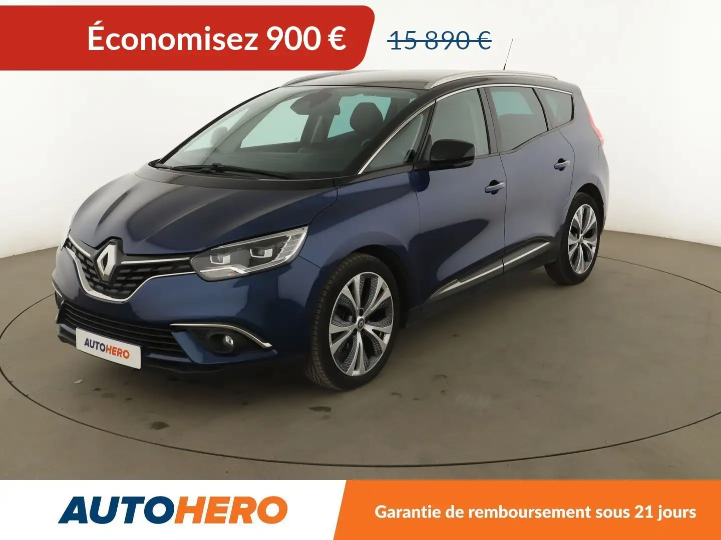 Renault Grand Scenic 1.6 dCi Energy Intens Bleu - 1
