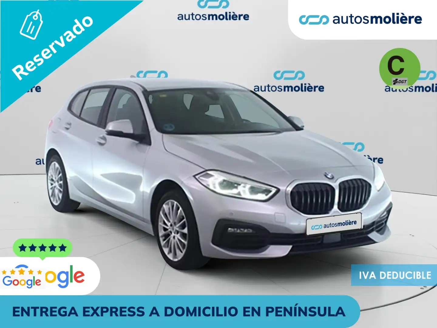 BMW 116 116dA Plateado - 2
