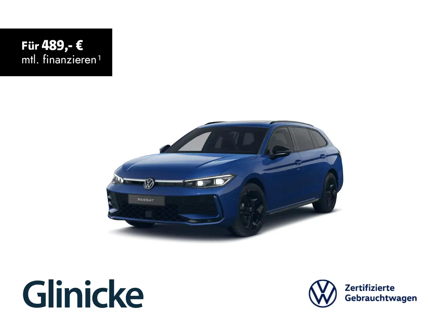 Volkswagen Passat Variant 2.0 TDI DSG 4Motion R-Line SHZ AH Blau - 1