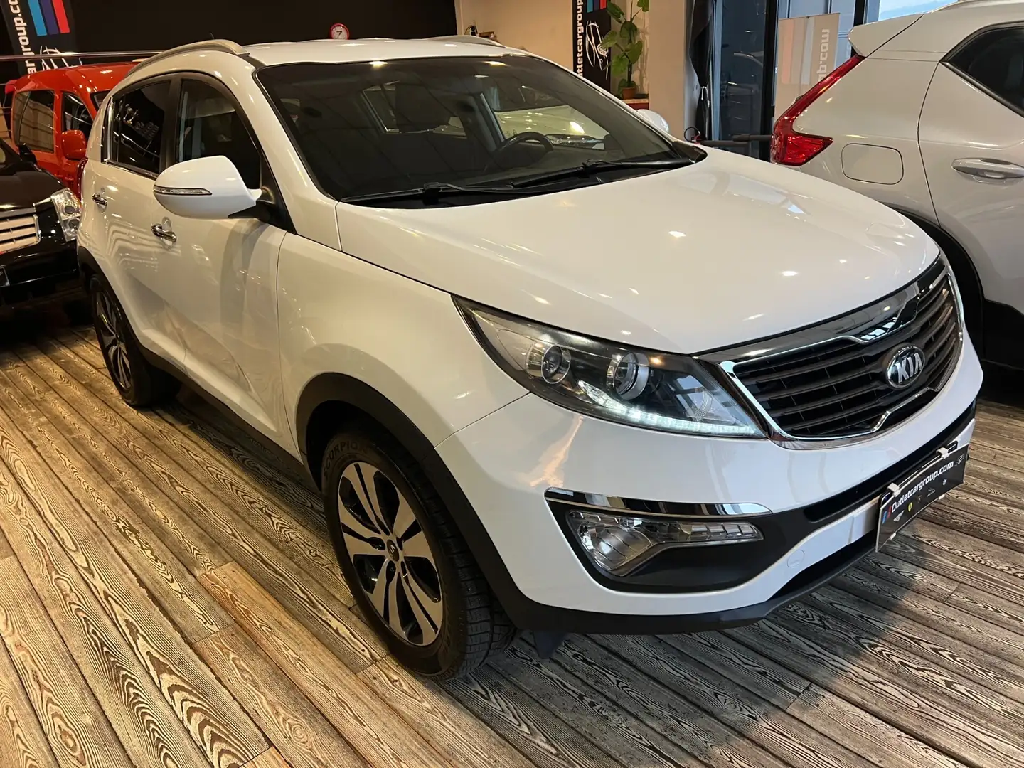 Kia Sportage 2.0 CRDI AWD/GANCIO/4X4/UNICA PROPRIETARIA Bianco - 1