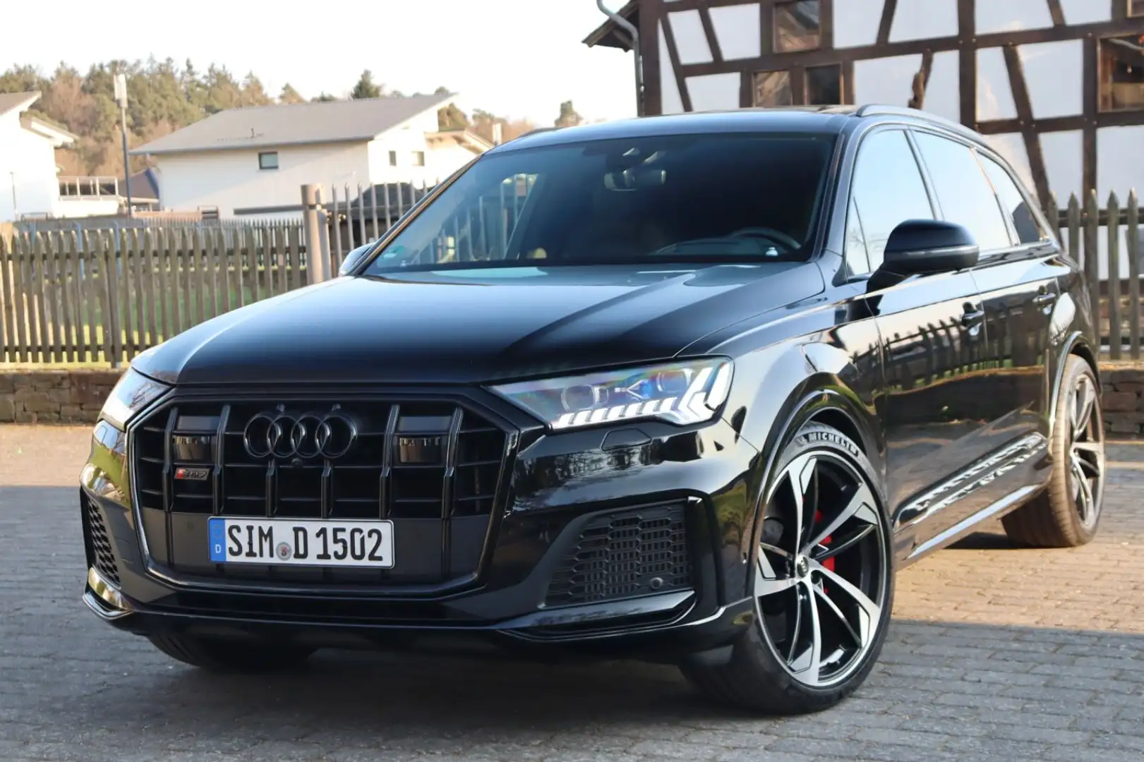 Audi SQ7 4.0TFSI quattro competition plus 100% VOLL Negro - 1