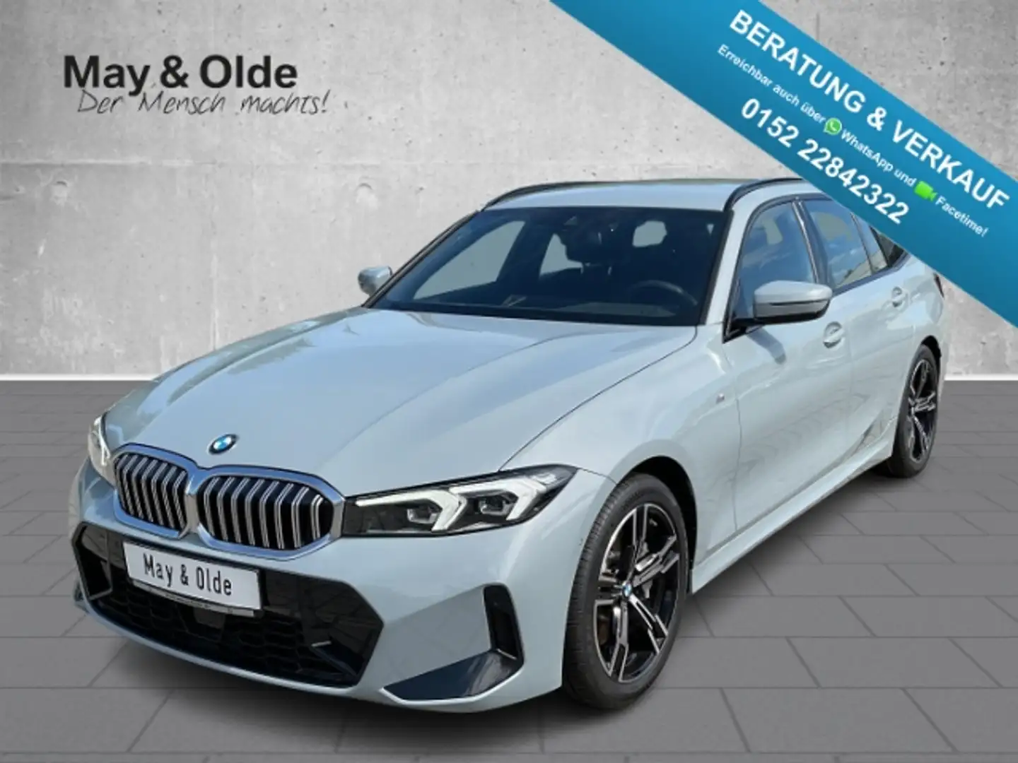 BMW 330 i xDrive Touring M Sport Navi LED ACC Hifi Grau - 1