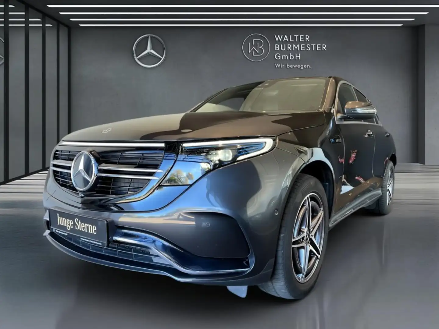 Mercedes-Benz EQC AMG Line 4Matic +Carbon+KAMERA+MBUX+SDach Grau - 1