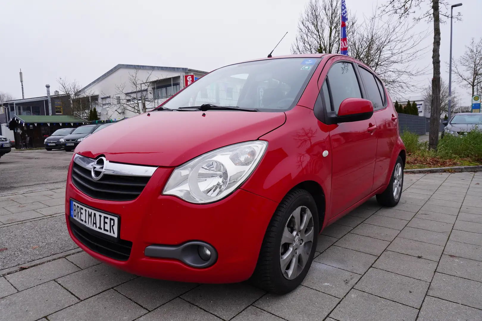 Opel Agila EDITION*AUTOMATIK*TÜV NEU*KLIMA* Rot - 1