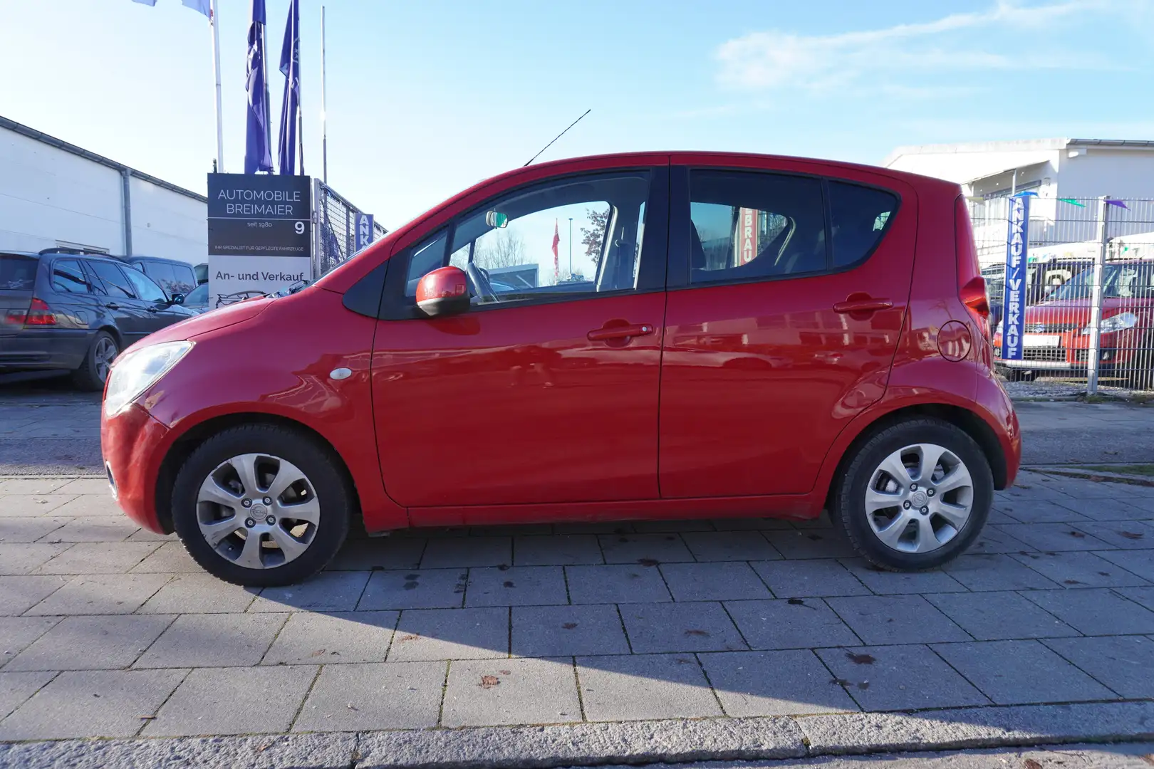 Opel Agila EDITION*AUTOMATIK*TÜV NEU*KLIMA* Rot - 2