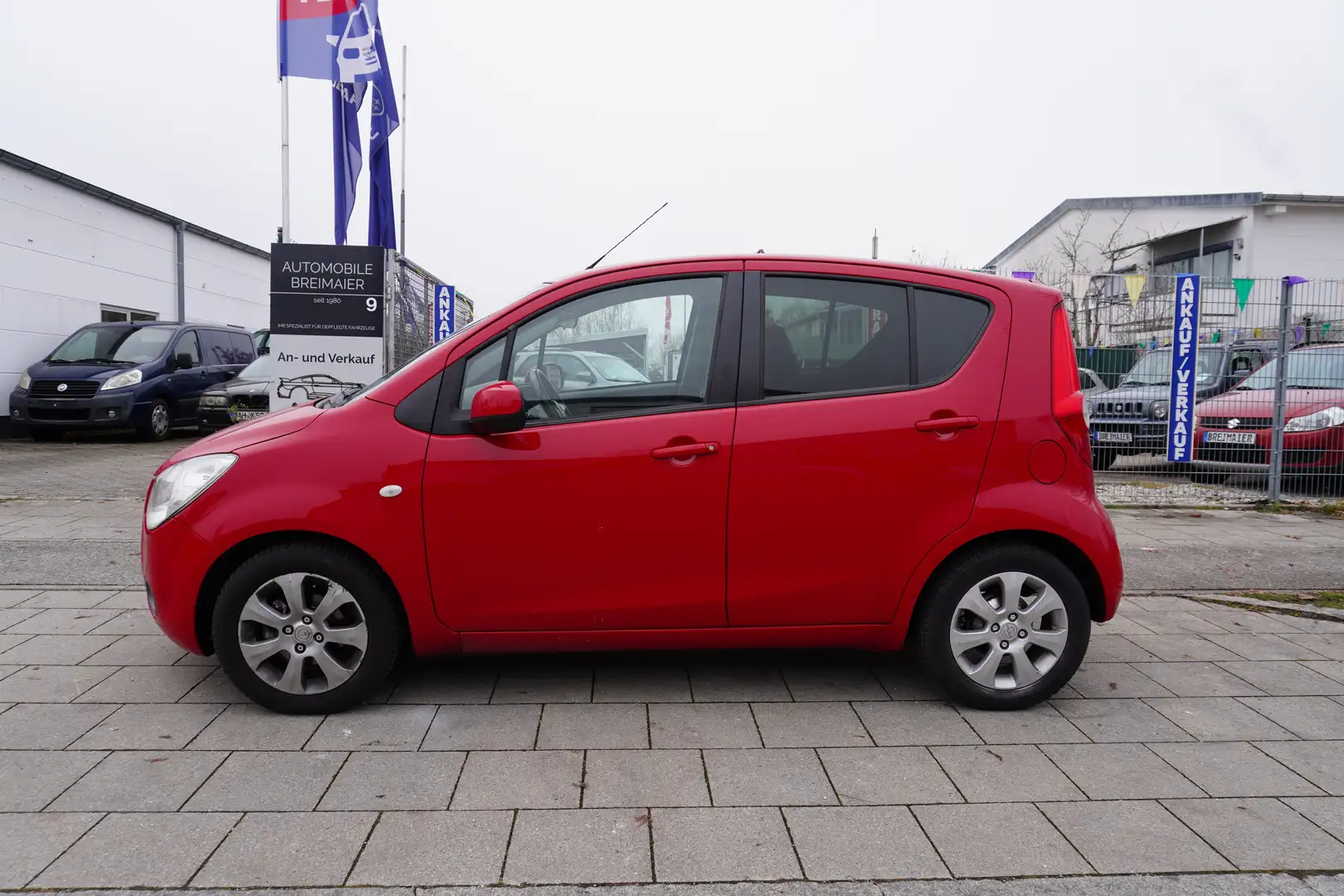 Opel Agila EDITION*AUTOMATIK*TÜV NEU*KLIMA* Rot - 2