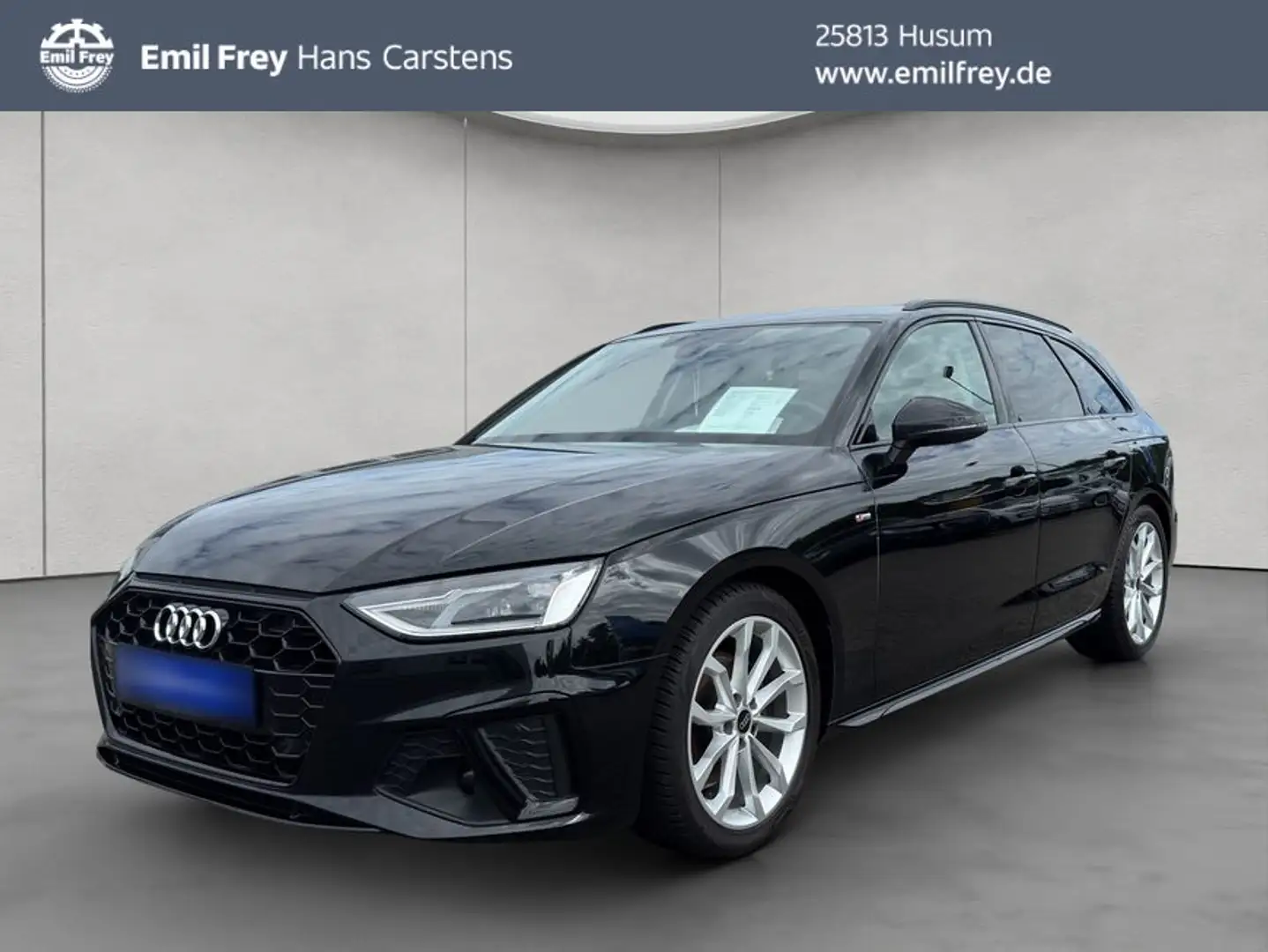 Audi A4 Avant 35 TFSI -S line- S tronic LED/ Navi/ SHZ Zwart - 1
