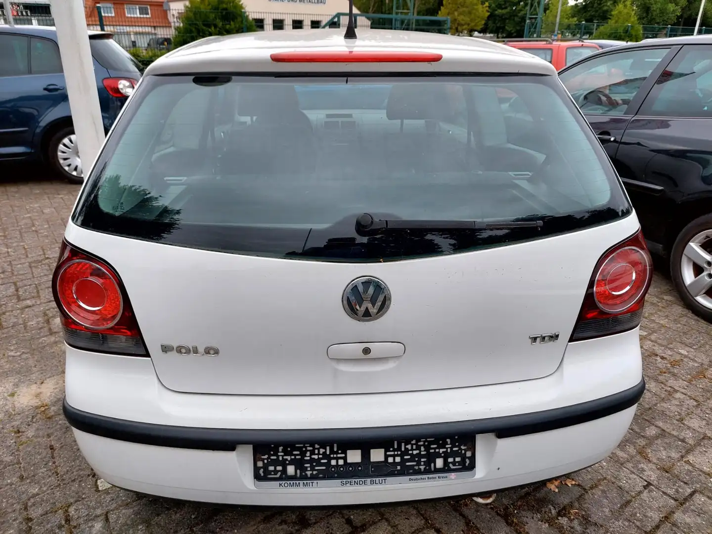 Volkswagen Polo IV Trendline Blanc - 2