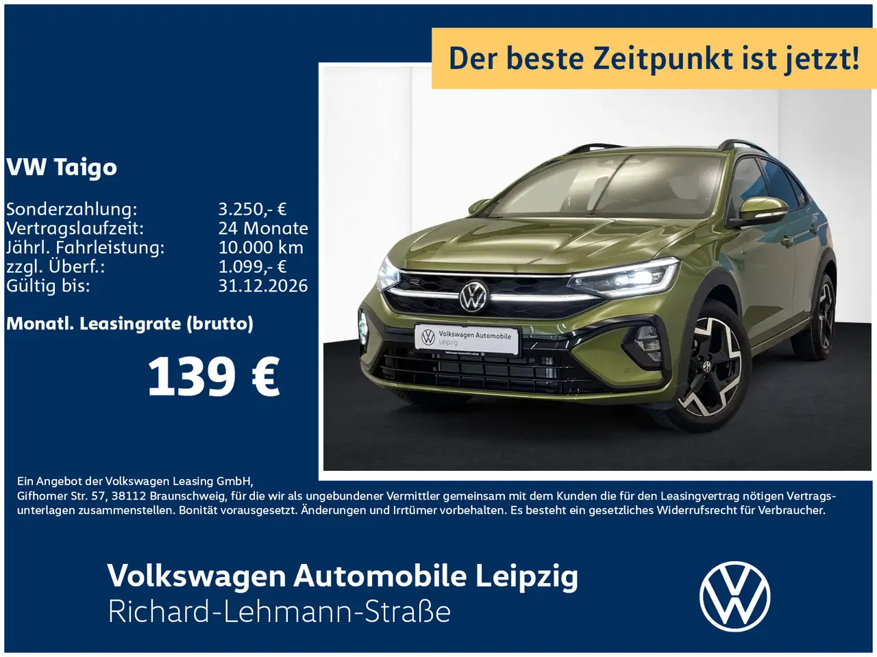 Volkswagen Taigo R-Line 1.0 TSI DSG Preisvorteil 7734€ — photo 1 of 18