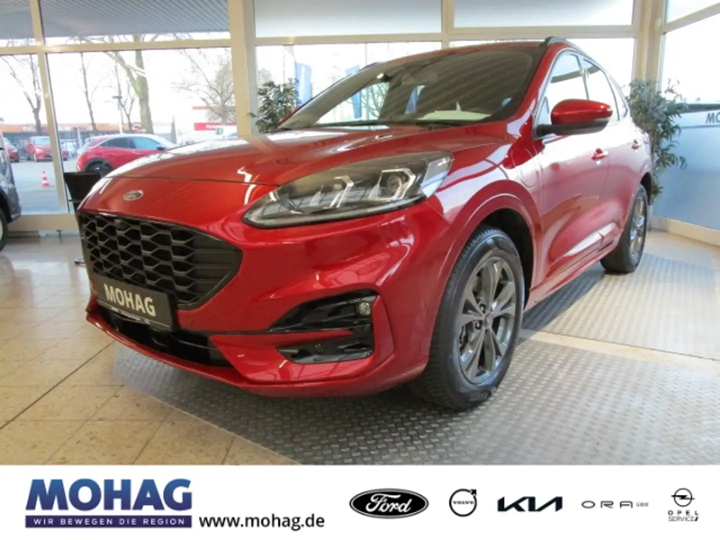 Ford Kuga Plug-In Hybrid 2.5l Duratec-PHEV ST-Line X    -EU6 Rood - 1