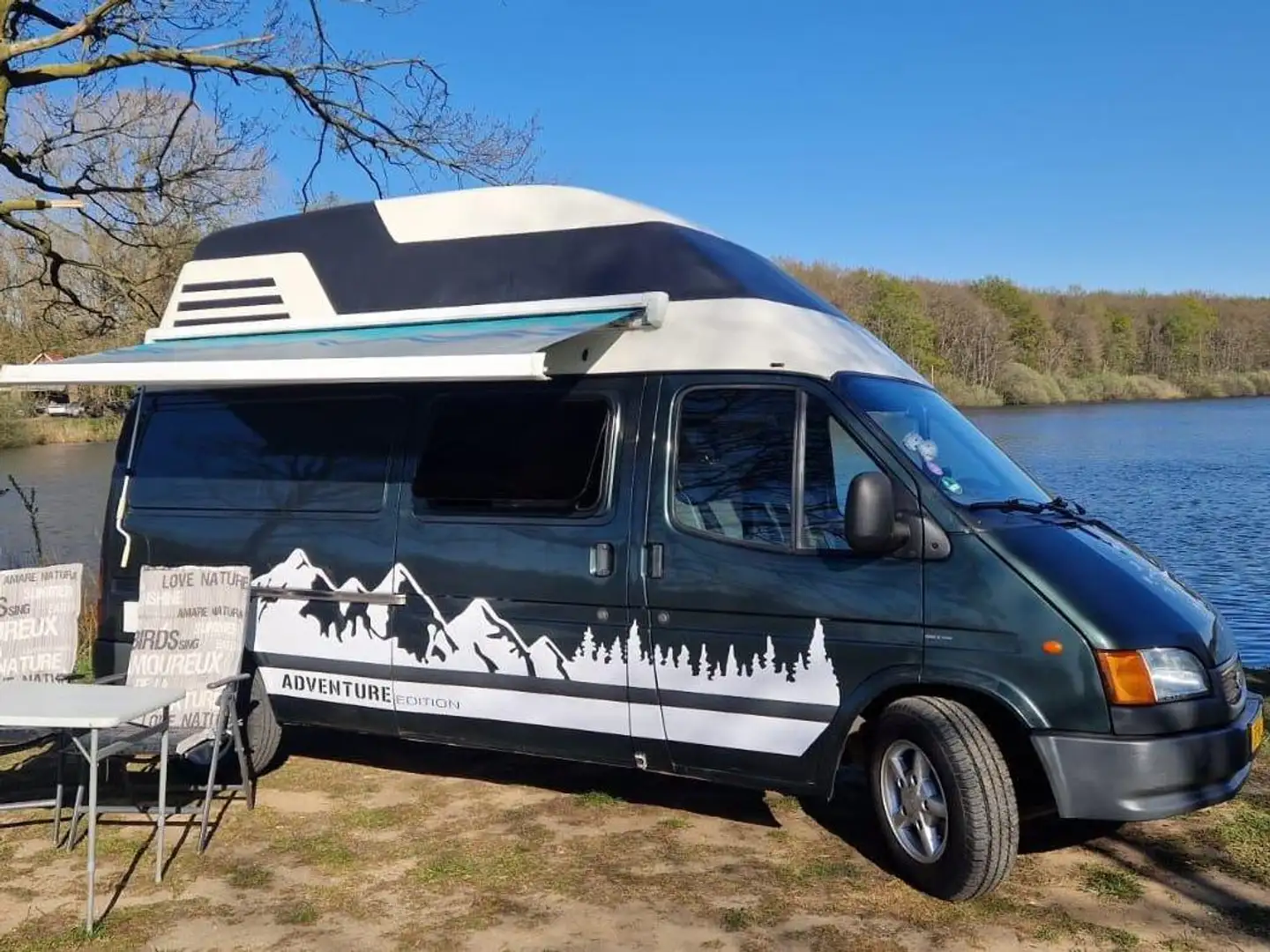 Ford Transit Bus Groen - 1