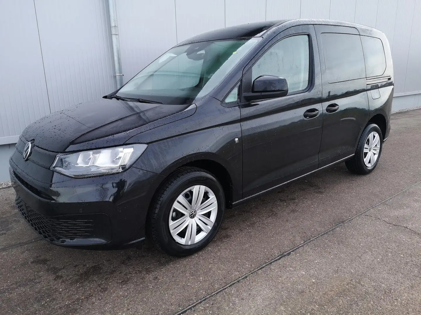 Volkswagen Caddy Basis 1.5TSI DSG ACC Kam GV5 App 85 kW (116 PS)... Schwarz - 1