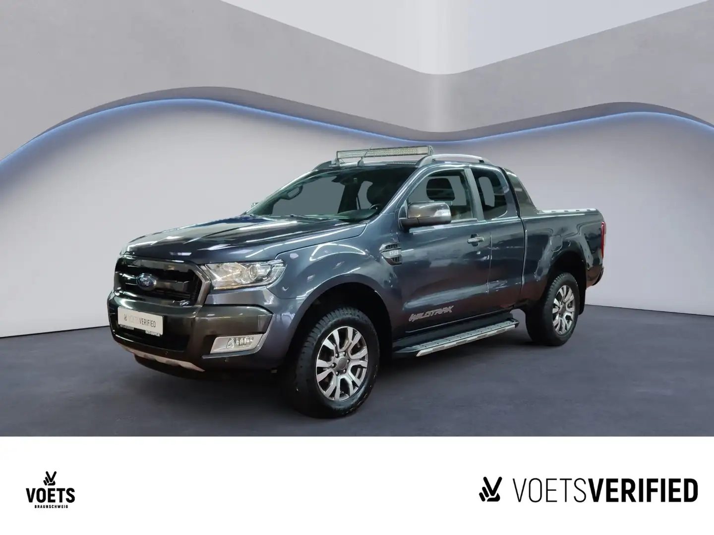 Ford Ranger 3.2 TDCi Wildtrack 4x4 SHZ+KLIMA Gris - 1