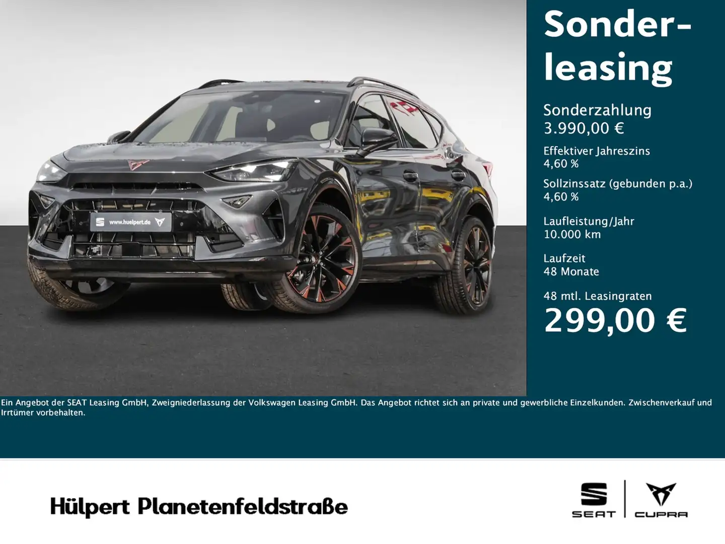 CUPRA Formentor 1.5 DSG PANO MATRIX ACC NAV SENNH. Grijs - 1