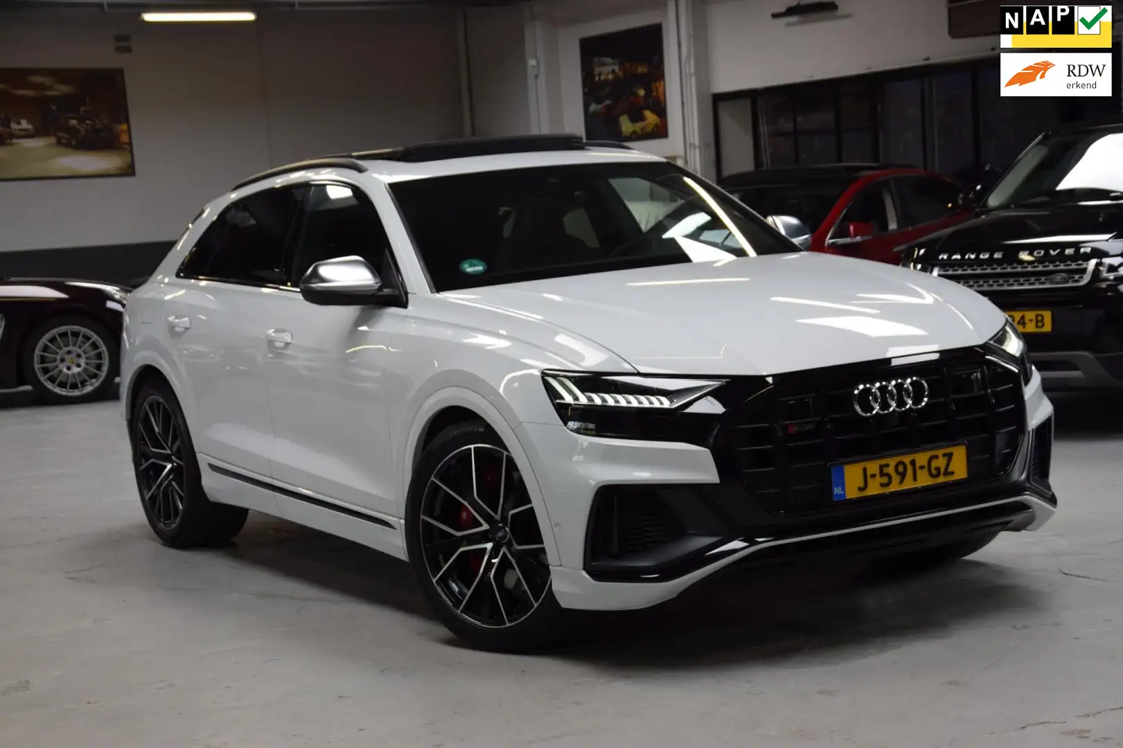 Audi SQ8 4.0 TDI SQ8 Quattro Panoramadak|435pk!!|GARANTIE|2 Blanco - 1