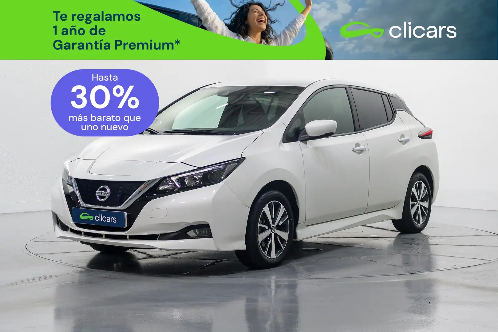 Nissan Leaf 40 kWh Acenta Blanco - 1