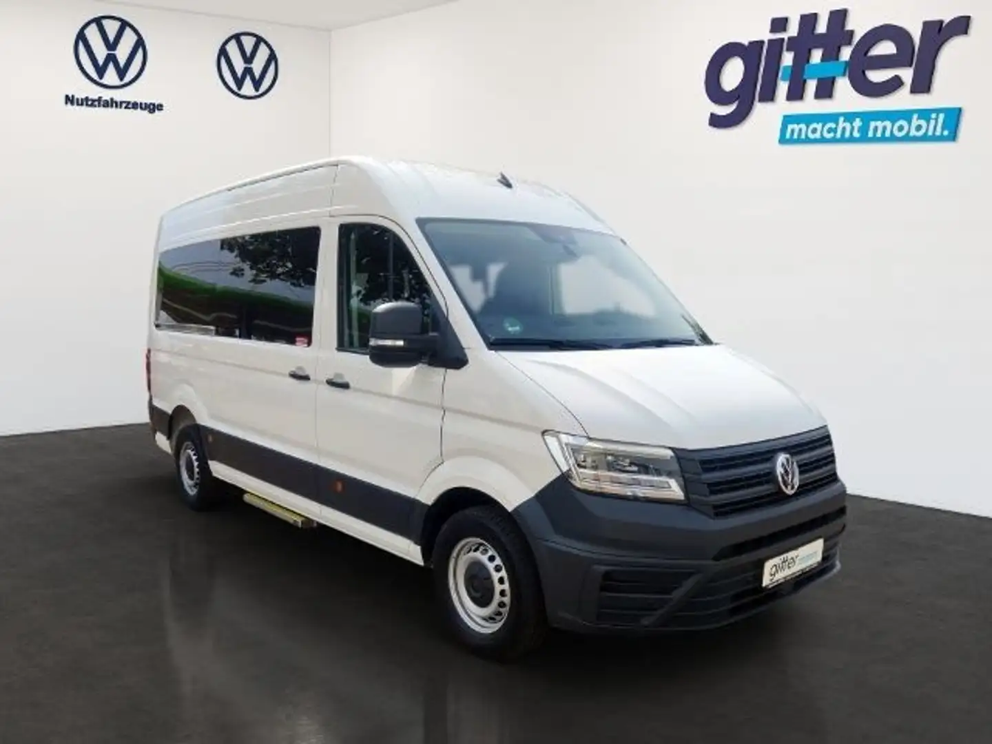 Volkswagen Crafter Kombi MR HD KLIMA V+H LED NAVI RFK PDC Weiß - 2