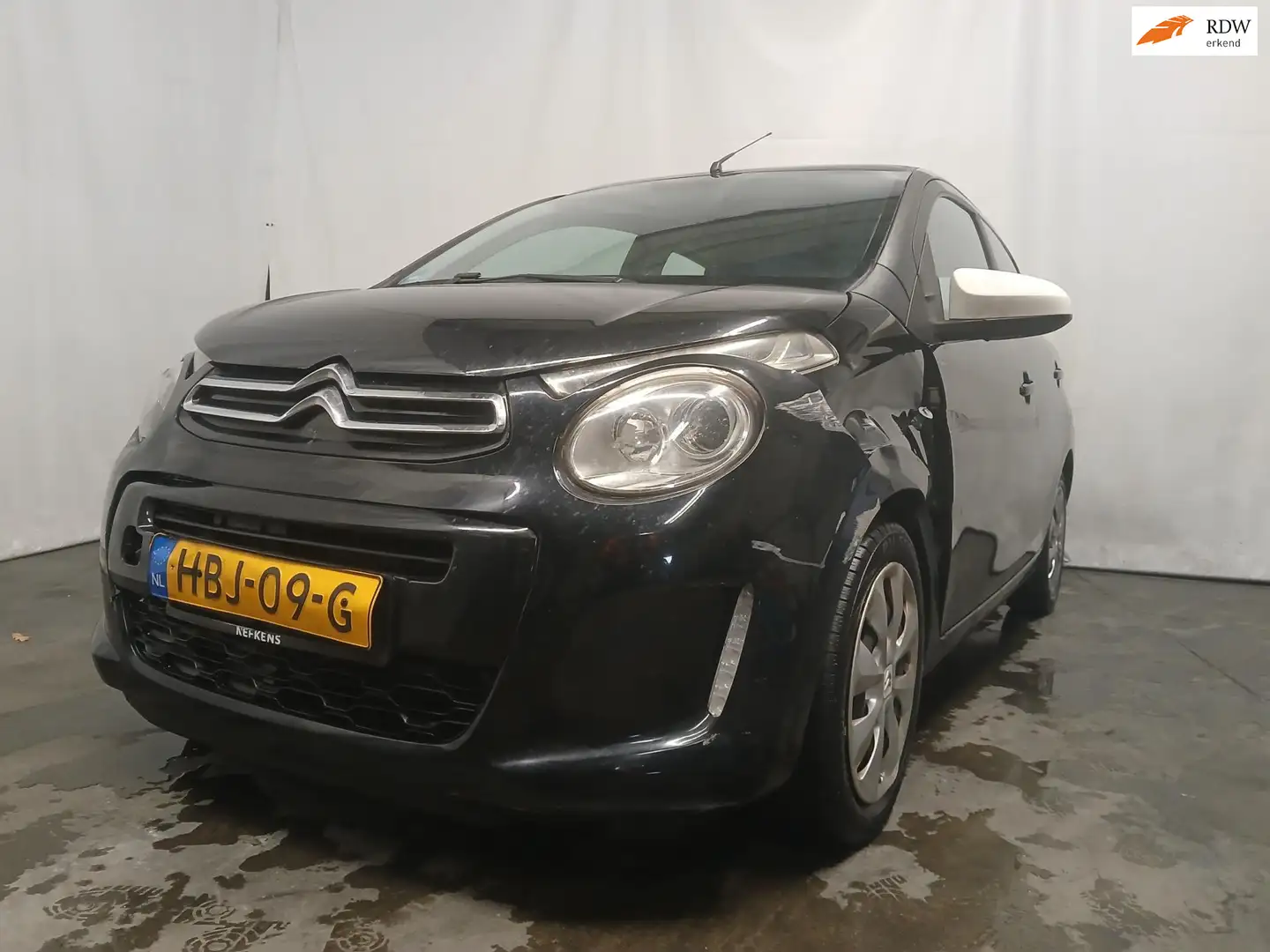 Citroen C1 1.2 PureTech Shine - Schade Zwart - 1