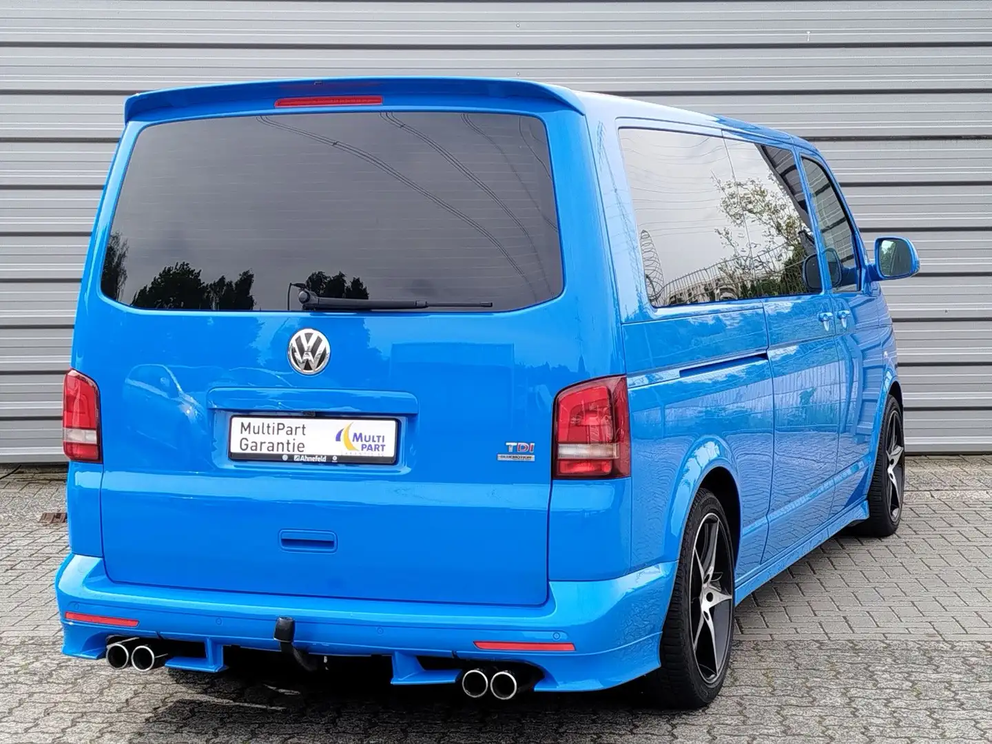 Volkswagen T5 Multivan Bi Xenon Navi AHZ ABT Umbaukit Pano Azul - 2