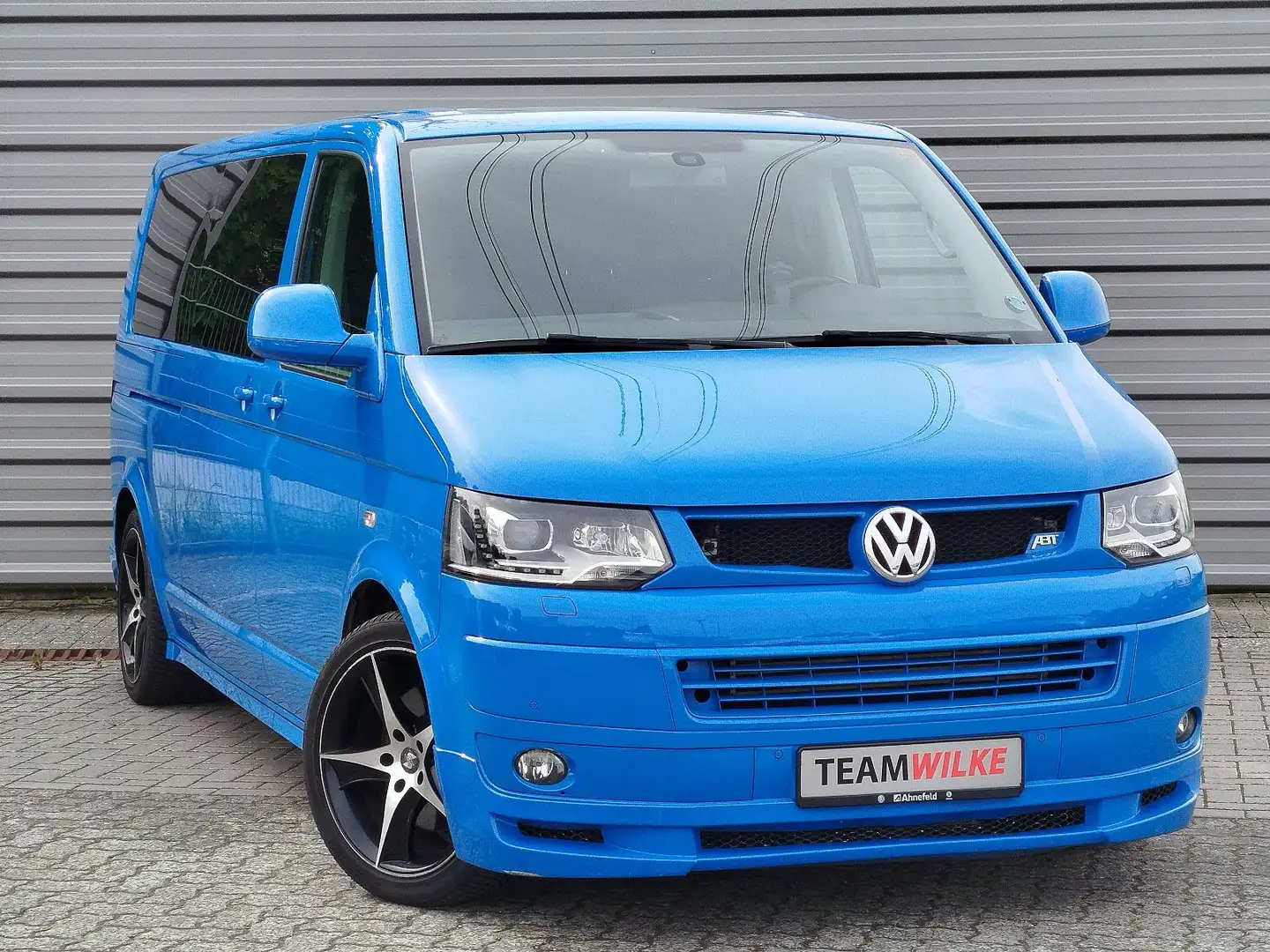 Volkswagen T5 Multivan Bi Xenon Navi AHZ ABT Umbaukit Pano Azul - 1