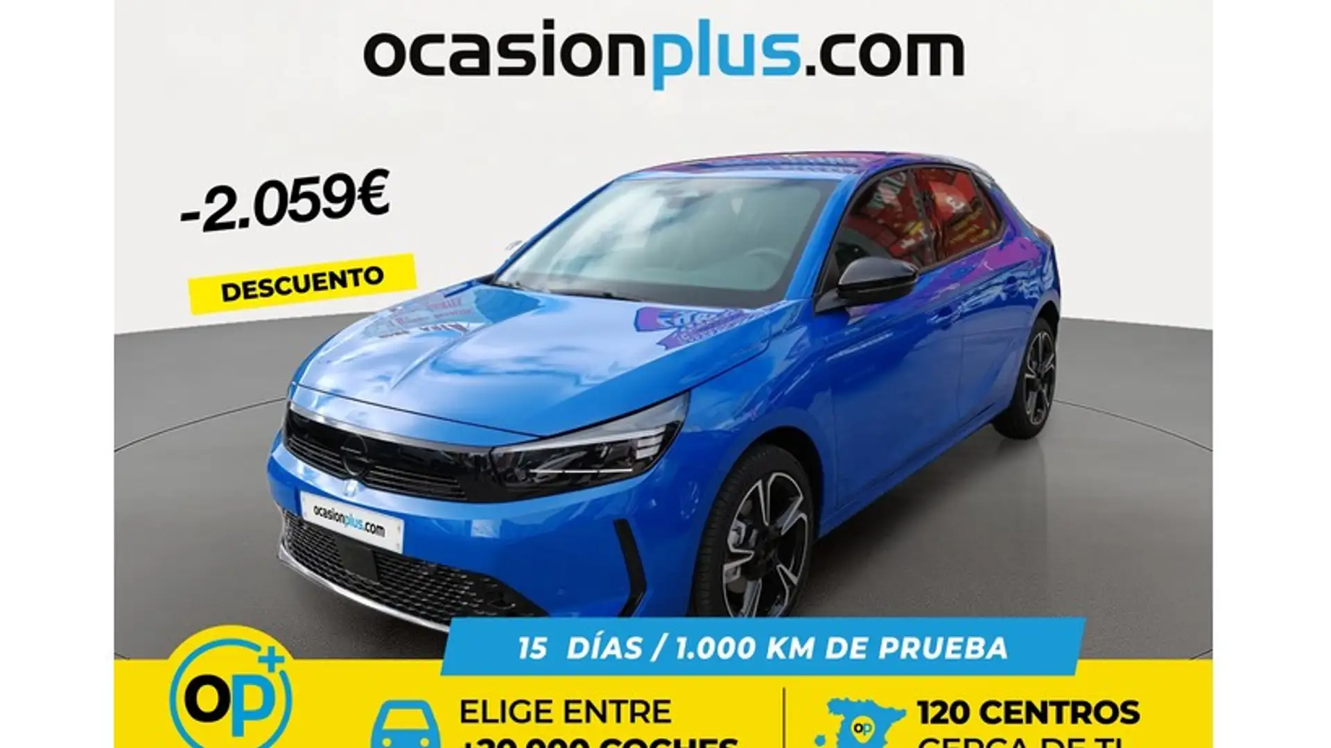 Opel Corsa 1.2T XHL Hybrid S/S GS Aut. 110 Blau - 1