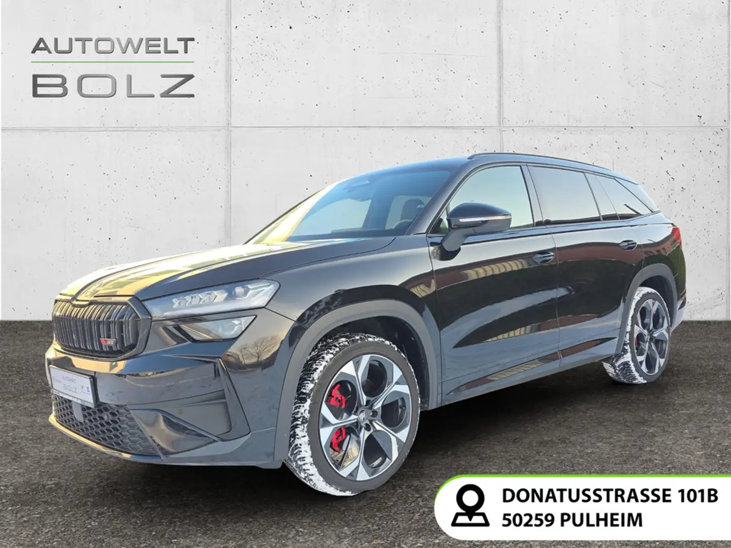 Skoda Kodiaq 2.0 TSI RS 4x4 PANO 360° AHK 7-SITZER Schwarz - 1