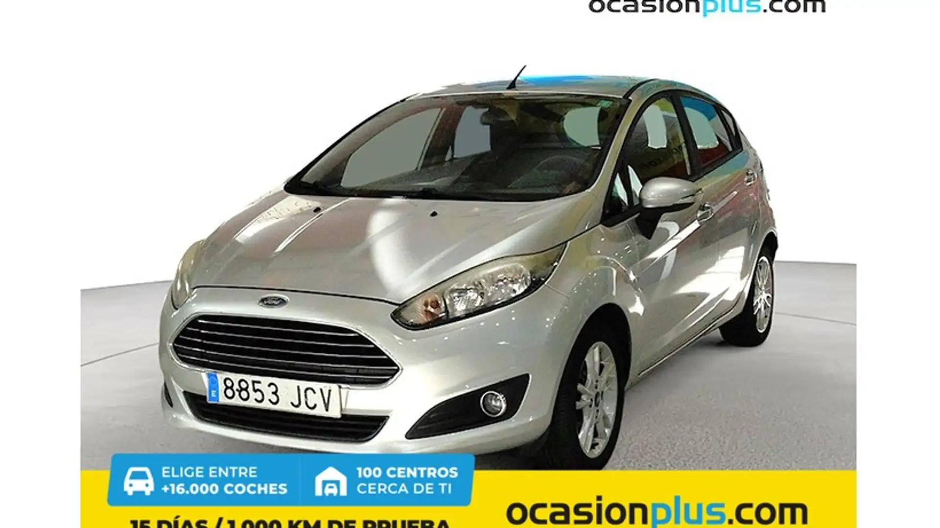 Ford Fiesta 1.5 TDCi Trend Plateado - 1