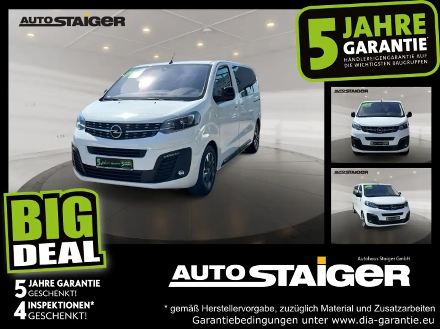 Opel Zafira Life L2 Leder, Kamera, Navi, Weiß - 1