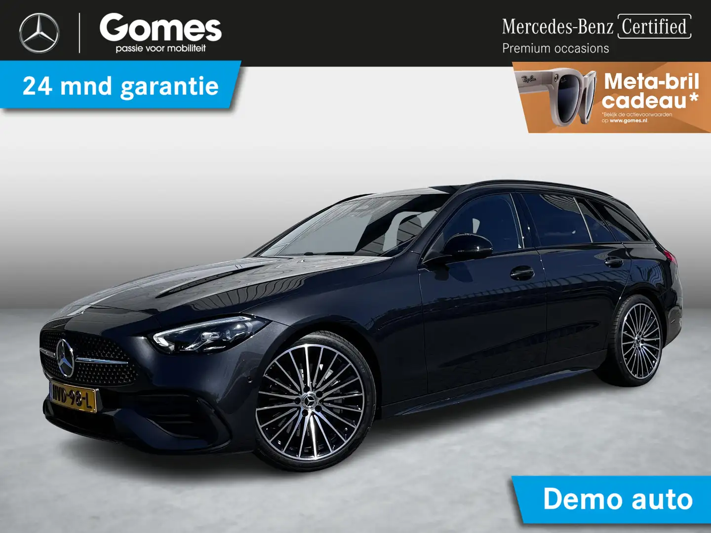 Mercedes-Benz C 180 Estate Star Edition AMG | Night Pakket | Panoramad Gris - 1