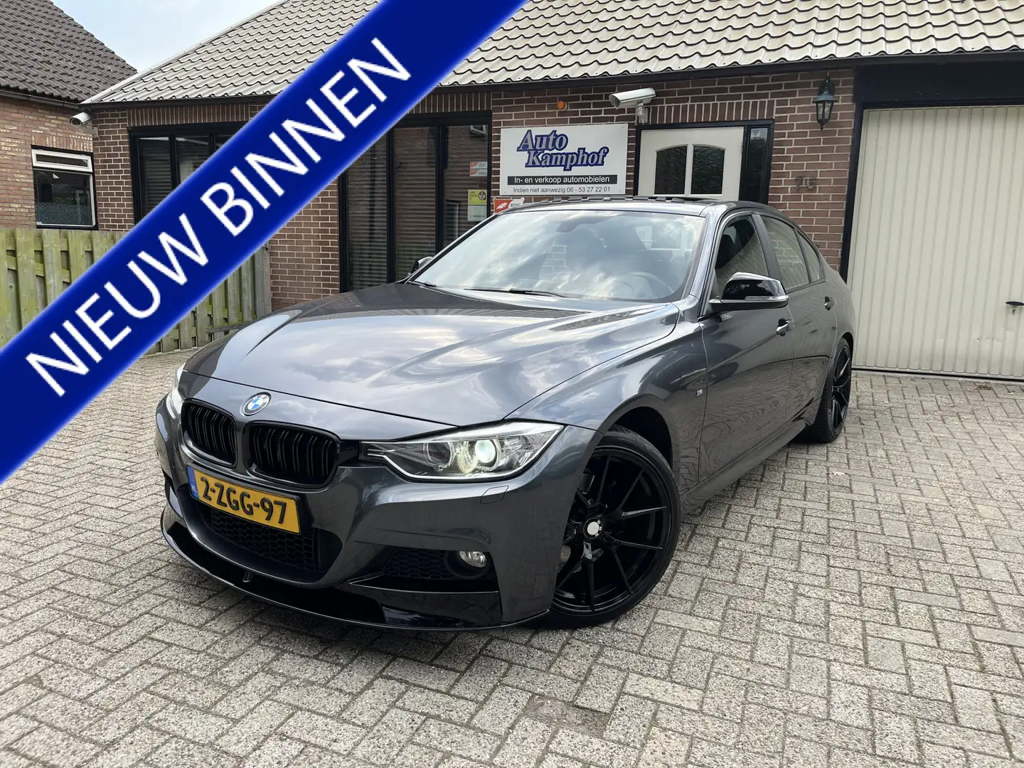 BMW 316 3-serie 316i M Performance Schuifdak Navi Gris - 1