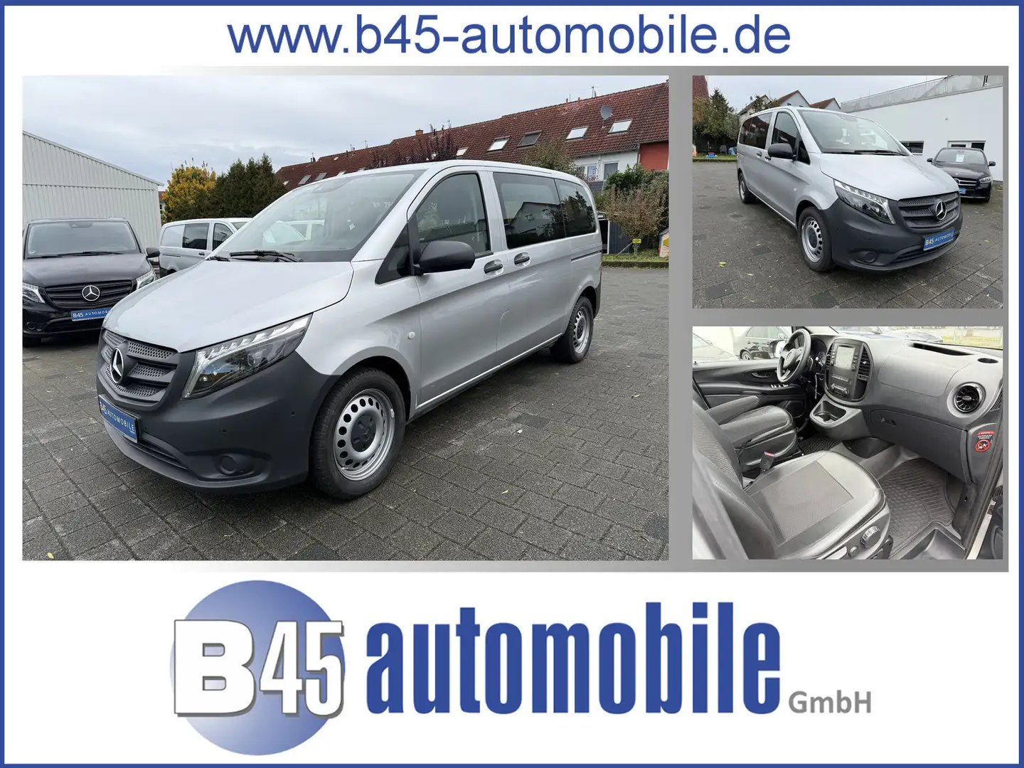 Mercedes-Benz Vito 119 CDI Tourer PRO Kompakt 9G Klima Navi LED Kamer Argent - 1