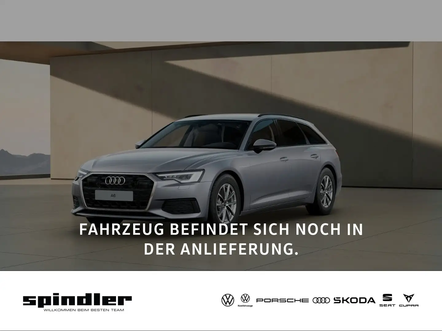Audi A6 35 TDI S-tronic / Standh, Matrix, Navi+ Silber - 1