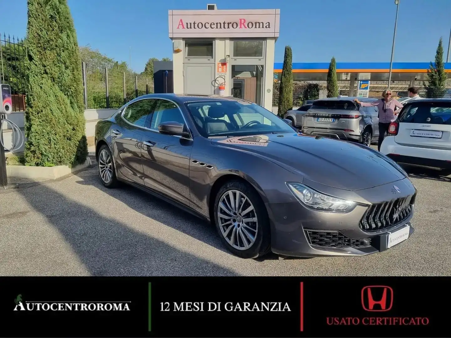Maserati Ghibli Ghibli 3.0 V6 bt Gransport 350cv auto my19 Grigio - 1