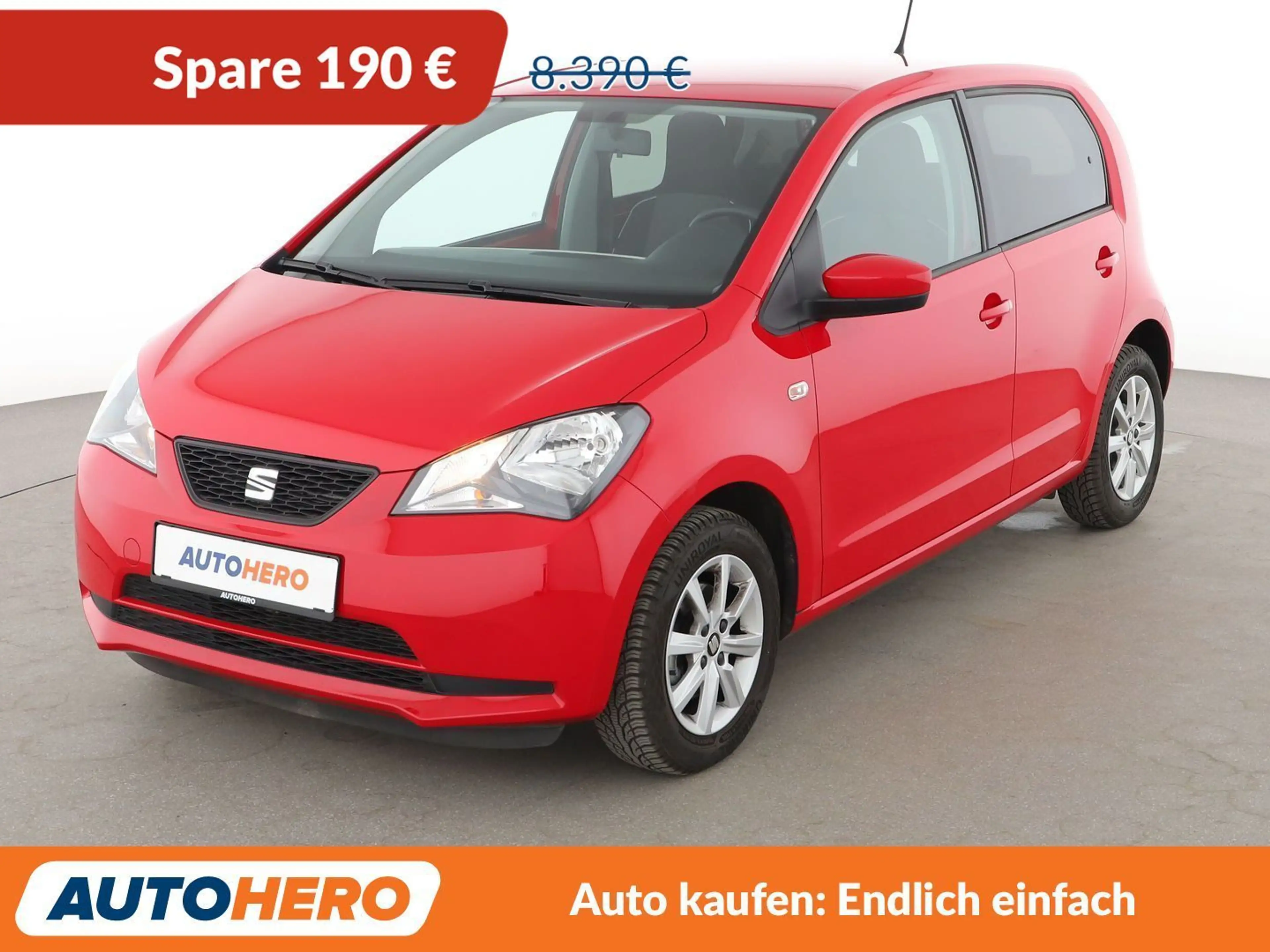 SEAT Mii 1.0 Chic *TEMPO*PDC*SHZ*ALU*KLIMA*