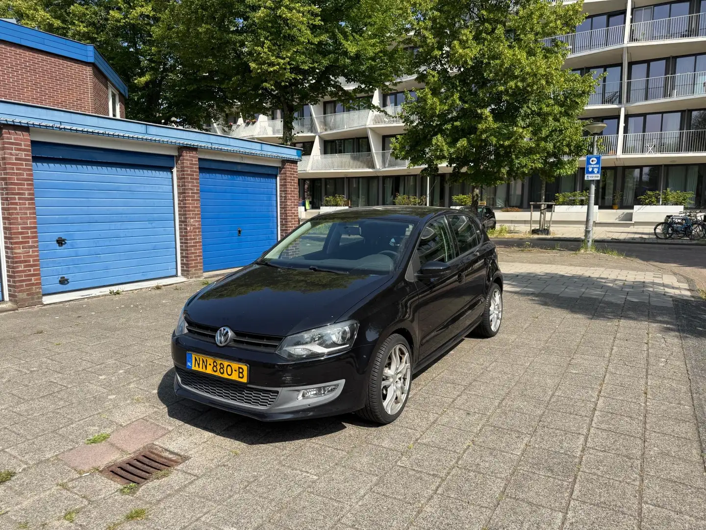 Volkswagen Polo 1.4-16V 5drs Highline NW APK Airco Black Magic Noir - 1