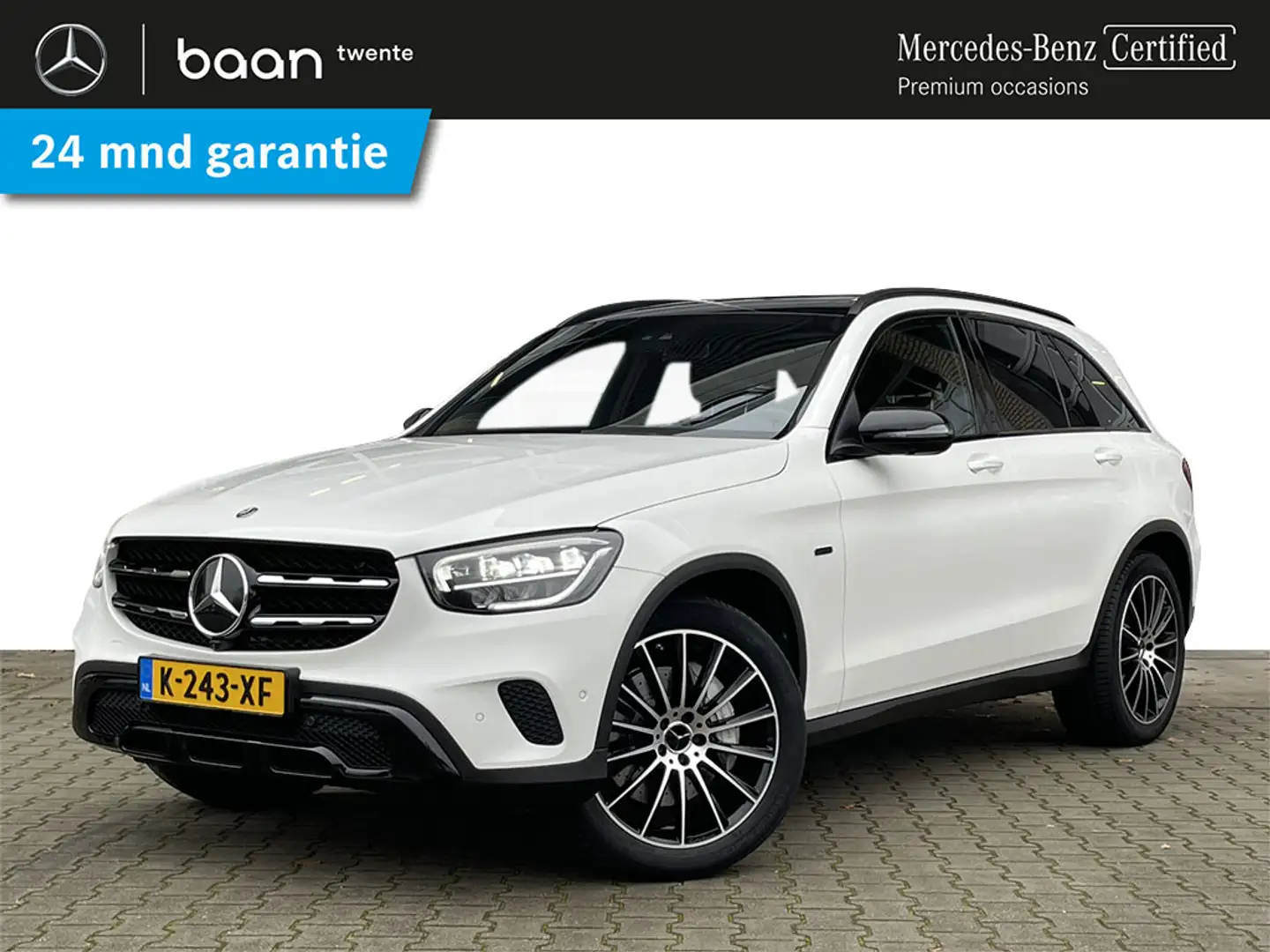 Mercedes-Benz GLC 300 300e 4-Matic Business Solution AMG l Trekhaak l Lu Weiß - 1