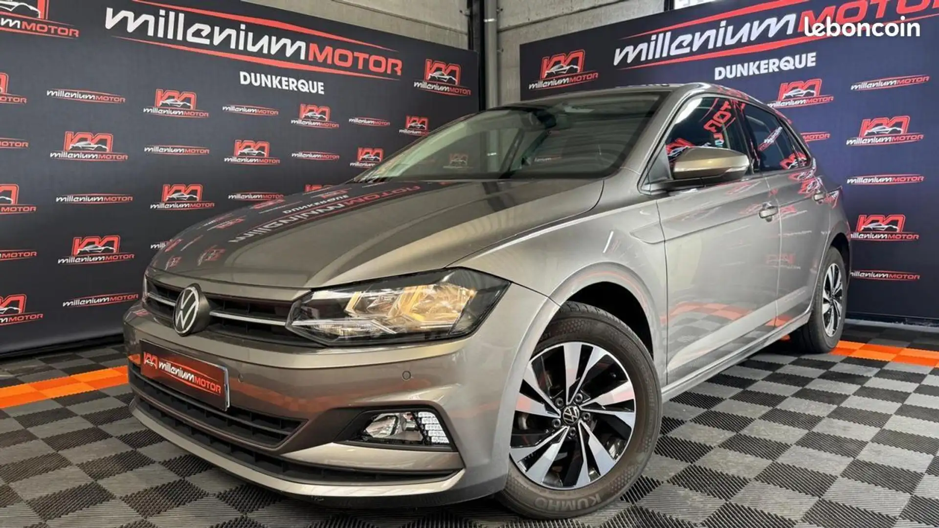 Volkswagen Polo 1.0 tsi business dsg7 95 cv garantie 6 mois Gris - 1