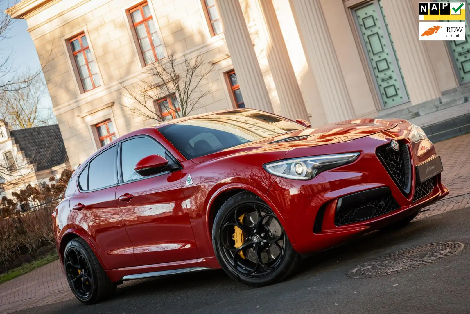 Alfa Romeo Stelvio 2.9 V6 AWD QV (510pk) | Keramisch | BTW Rood - 1