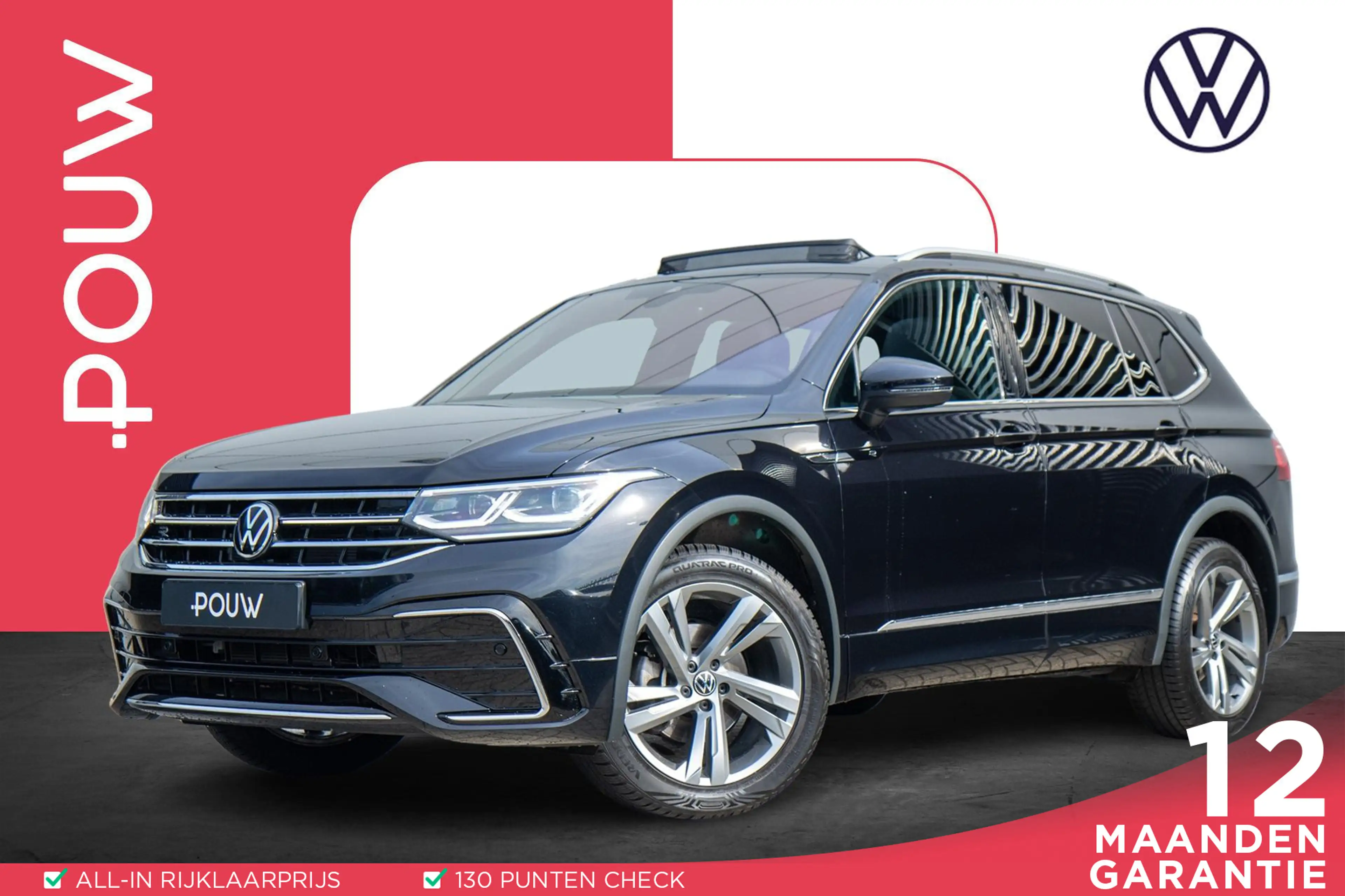 Volkswagen Tiguan Allspace 1.5 TSI 150pk R-Line Business 7p. | Panoramadak |