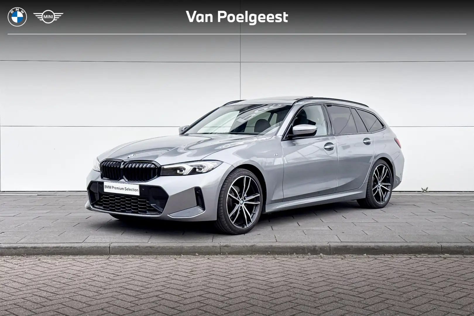 BMW 320 3 Serie Touring 320i M-Sport High Executive M-Spor Grijs - 1