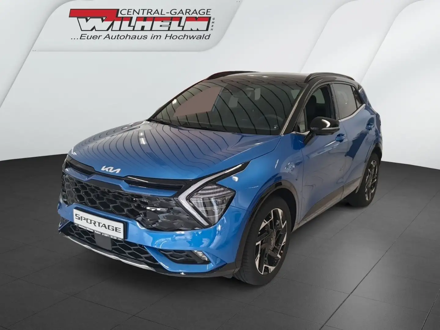 Kia Sportage 1.6T GT-Line 4WD DCT Sound/Drive/Glasd. Blau - 1