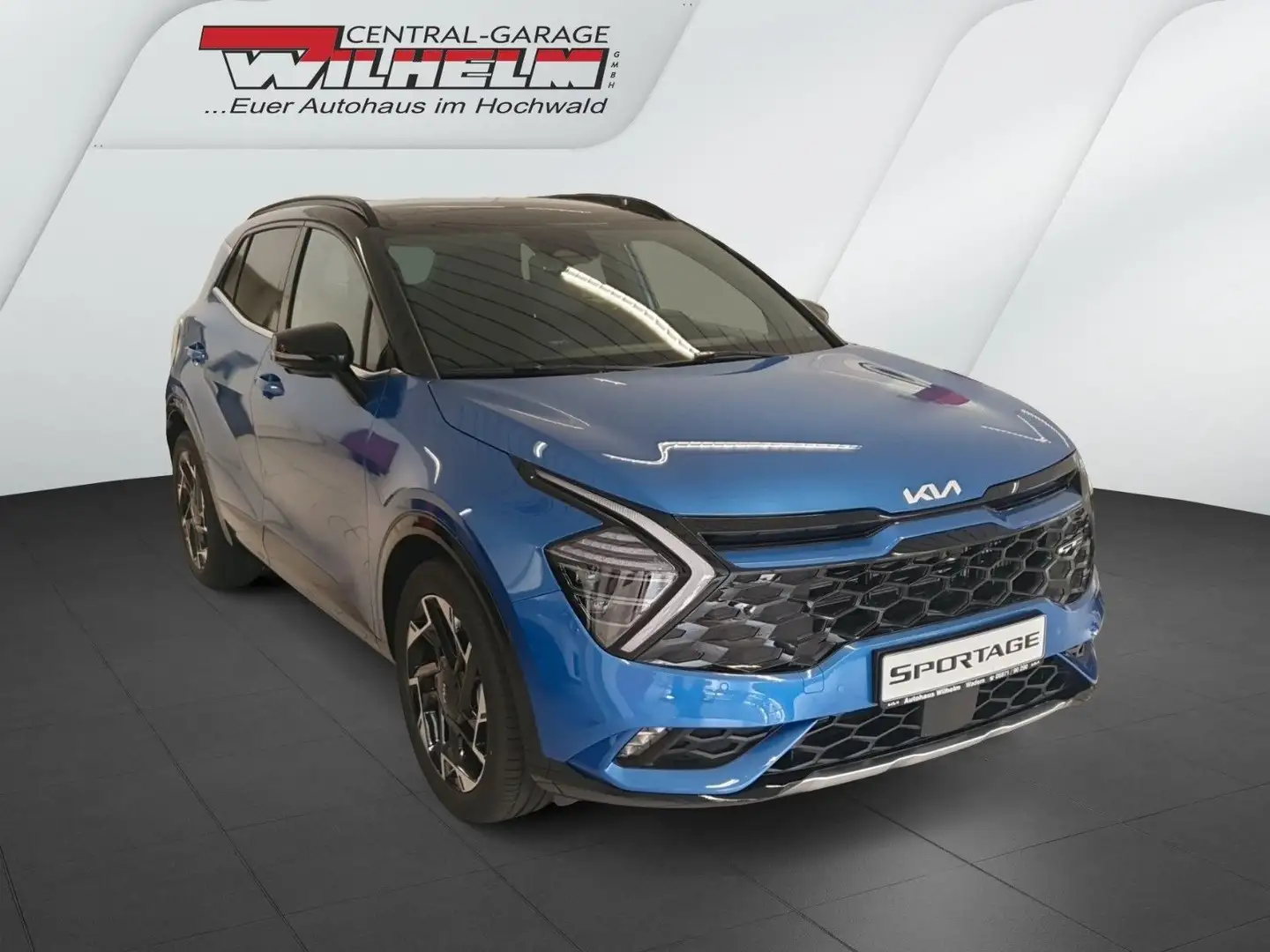 Kia Sportage 1.6T GT-Line 4WD DCT Sound/Drive/Glasd. Blau - 2