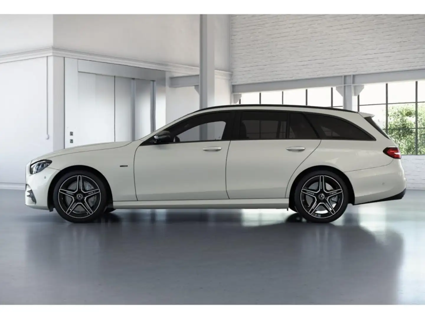 Mercedes-Benz E 300 de T AMG AHK+PANO+360°+HEADUP+DISTR+18" Weiß - 2